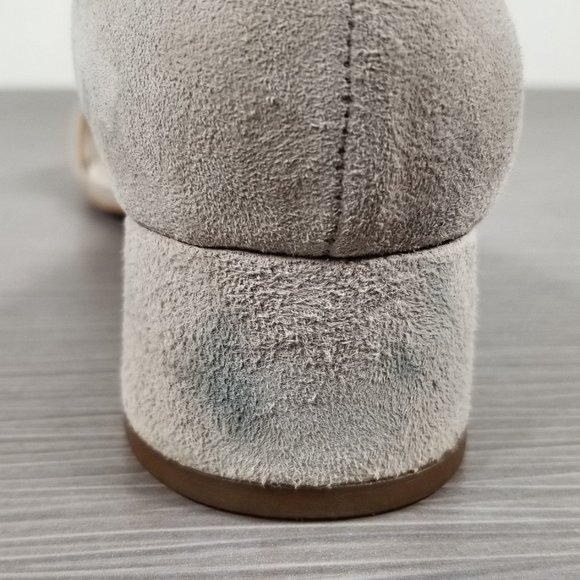 Vince Camuto Sasseta Sandal, Bone Suede, Womens Size 7.5 M / 37.5 - Picture 12 of 12